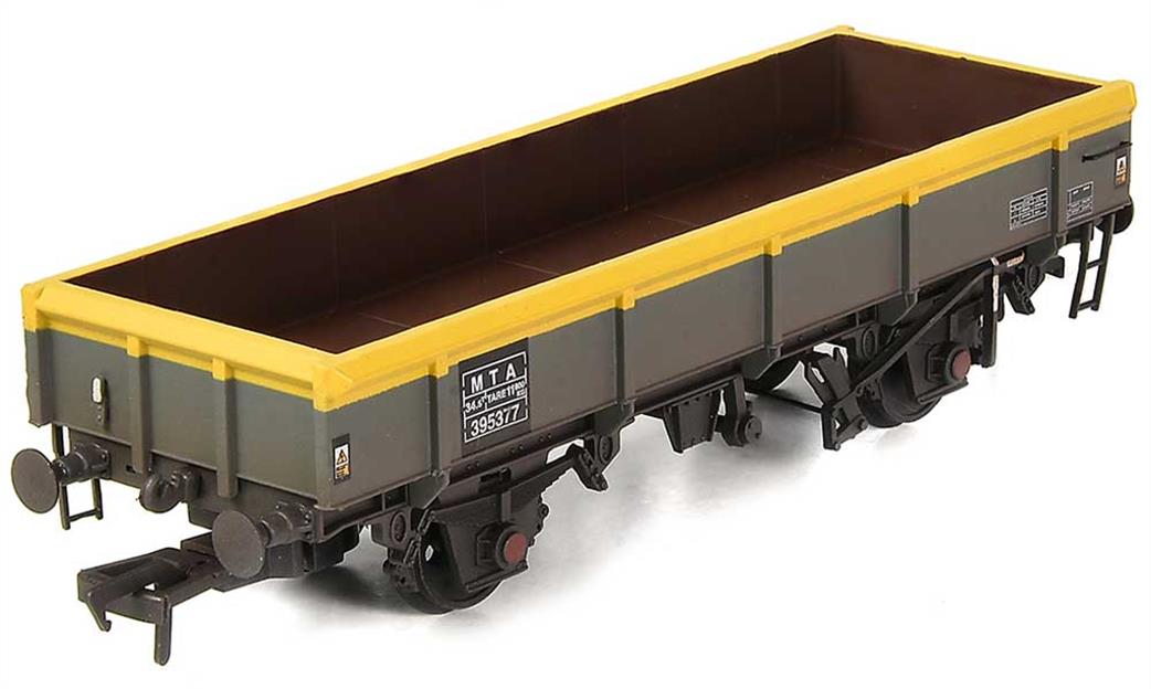 Bachmann OO 38-053 EWS MTA Open Box Mineral Wagon BR Engineers Grey & Yellow Dutch Weathered
