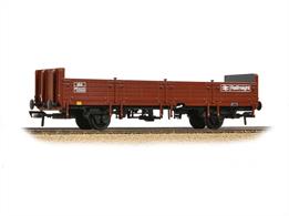 Designed as a replacement for the Tube Wagons – many of which BR had inherited at Nationalisation or built themselves during the early-BR period – the OBA Open Wagon was designed to transport general merchandise. Large side doors aided loading and various tethering points were integrated into the floors of these air-braked wagons. The Bachmann Branchline model is available with Low or High Ends – this particular example depicts a wagon with Low Ends – and features fine mouldings throughout, in particular the door stops, separately fitted brake equipment and handbrake levers, and metal buffer heads.
