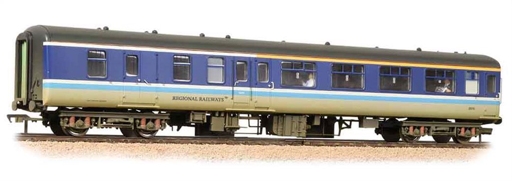 Bachmann OO 39-413 BR Mk2A BFK Corridor First Class Brake Coach Regional Railways Weathered