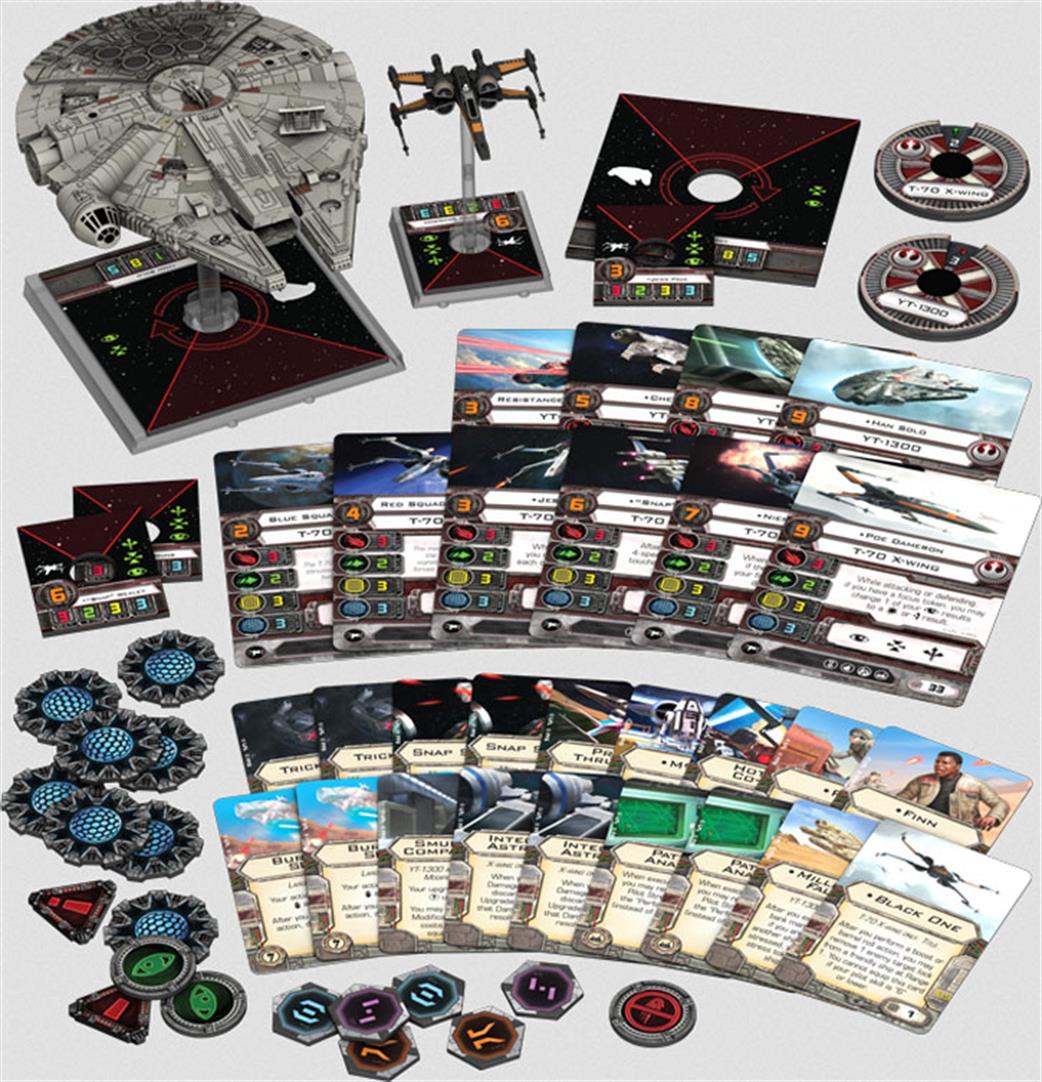Fantasy Flight Games SWX57 Heroes of the Resistance Expansion Pack from Star Wars X-Wing