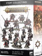 This is a great-value box set that gives you an immediate collection of fantastic Slaves to Darkness miniatures, which you can assemble and use right away in games of Warhammer Age of Sigmar!