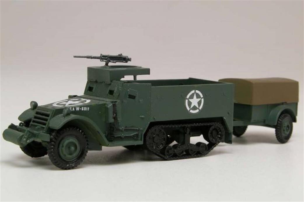 Airfix 1/76 A02318V White M3 HalfTrack Personnel Carrier US Army kit