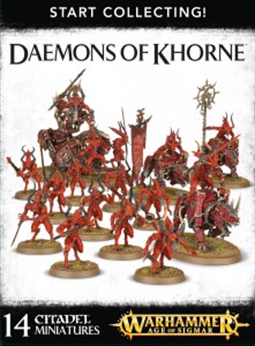 Games Workshop 28mm 70-97 Start Collecting! Daemons of Khorne