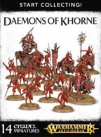 This is a great-value box set that gives you an immediate collection of fantastic Daemons of Khorne miniatures, which you can assemble and use right away in games of Warhammer 40,000!