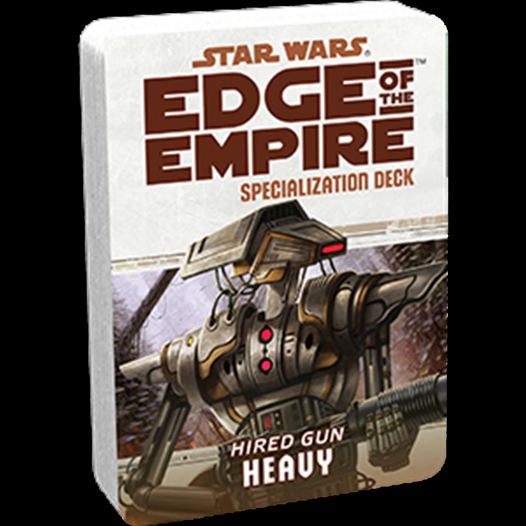 Fantasy Flight Games SWE45 Hired Gun Heavy Specialization Deck, Star Wars: Edge of the Empire RPG