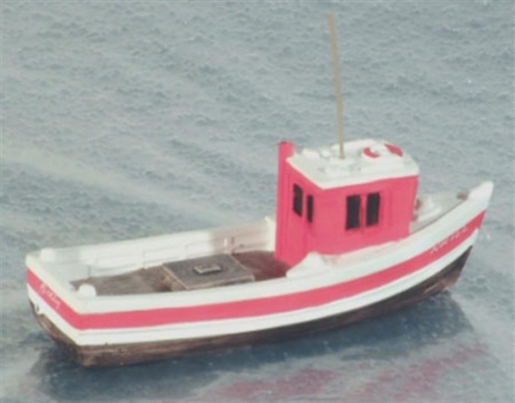 Harburn Hamlet OO QS411 Small fishing boat - wheelhouse forward