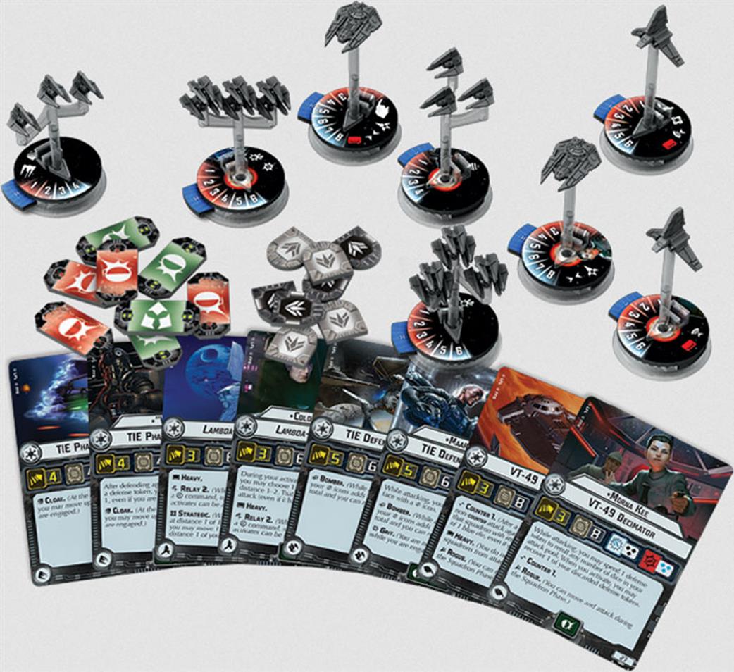 Fantasy Flight Games SWM24 Imperial Fighter Squadrons 2 for Star Wars Armada Game
