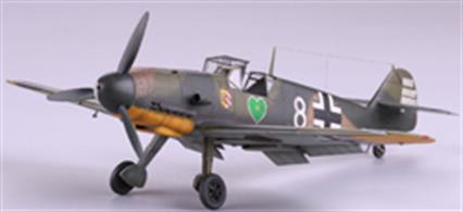 Royal Class edition of Bf 109F in 1/48 scale, F-2 and F-4 variants. Dual Combo. Special bonus: Eduard Friedrich Beer Glass (one of six designs)