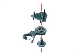 Peco R-3 00 Gauge Magni-simplex Auto coupler Pack of 2Magnetically operated version of Peco's Simplex knuckle cpupler design. This Mk.3 coupler allows mangetic remote uncoupling.