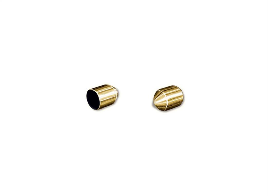 Peco OO R-30 Wheel bearing - Brass. for plain ended axles