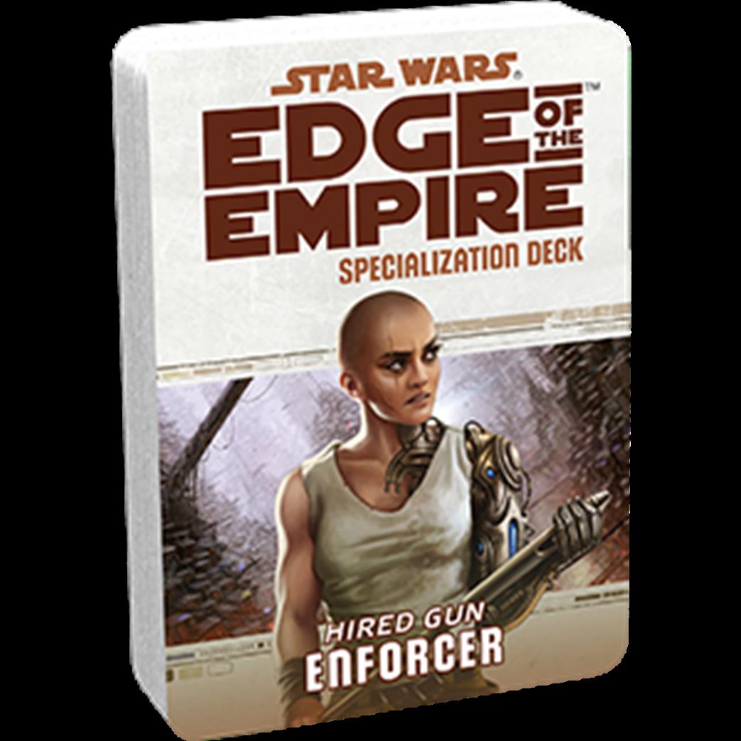 Fantasy Flight Games SWE43 Hired Gun Enforcer Specialization Deck, Star Wars: Edge of the Empire RPG