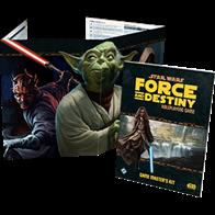 Master the Force and focus on the action with the Star Wars®: Force and Destiny™ Game Master’s Kit. It contains a complete adventure, Hidden Depths, and a GM screen that keeps tons of well-organized, useful information such as weapons data and critical injury results right in front of your eyes during gaming sessions. Expanded rules for Knight-level play are also included, allowing you to start players off with developed Talents and incredible Force powers.