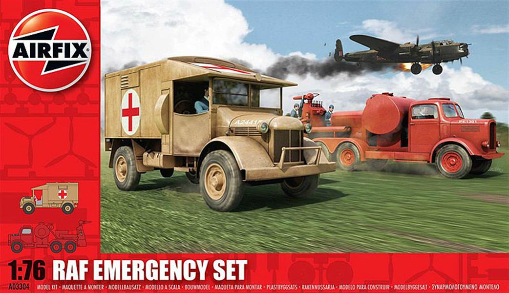 Airfix 1/76 A03304 British RAF Emergency Set WW2