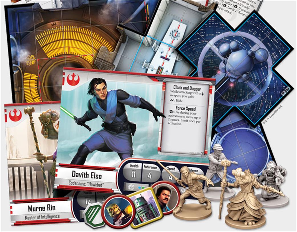 Fantasy Flight Games  SWI24 The Bespin Gambit, Star Wars Imperial Assault Expansion