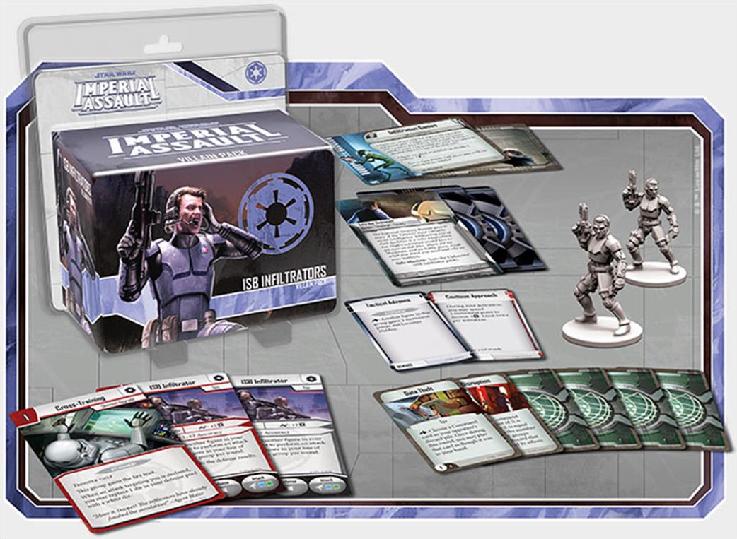 Fantasy Flight Games  SWI28 ISB Infiltraitor Ally Pack for Star Wars Imperial Assault