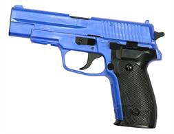This HA-113 6mm BB Pistolis modelled on the SIG 226 and is moulded in Blue plastic