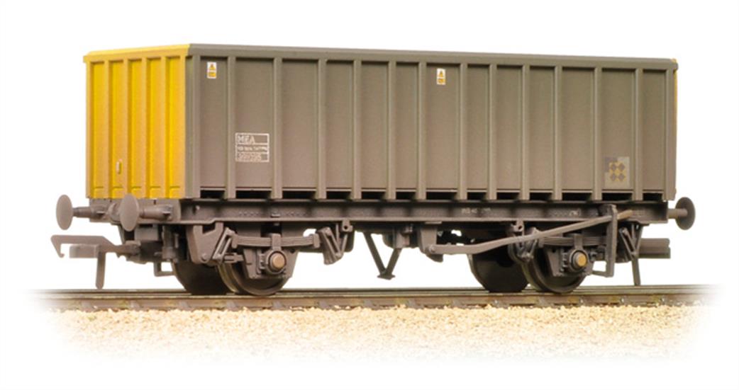Graham Farish N 373-576A BR 46 Tonne glw MEA open mineral wagon Coal Sector Weathered