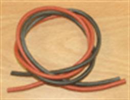 Very flexible 12 gauge multistrand cable, pack contains 1/2 metre of each colour.