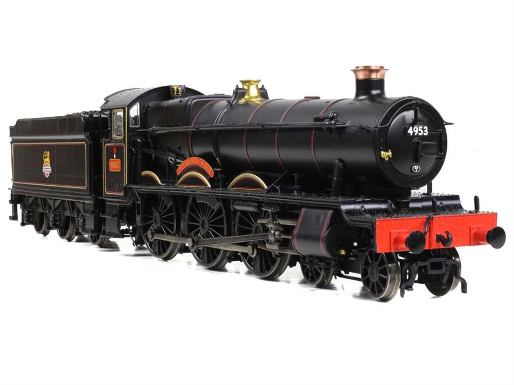 Bachmann OO 32-002B BR 4953 Pitchford Hall GWR Hall Class 4-6-0 BR Lined Black Early Emblem