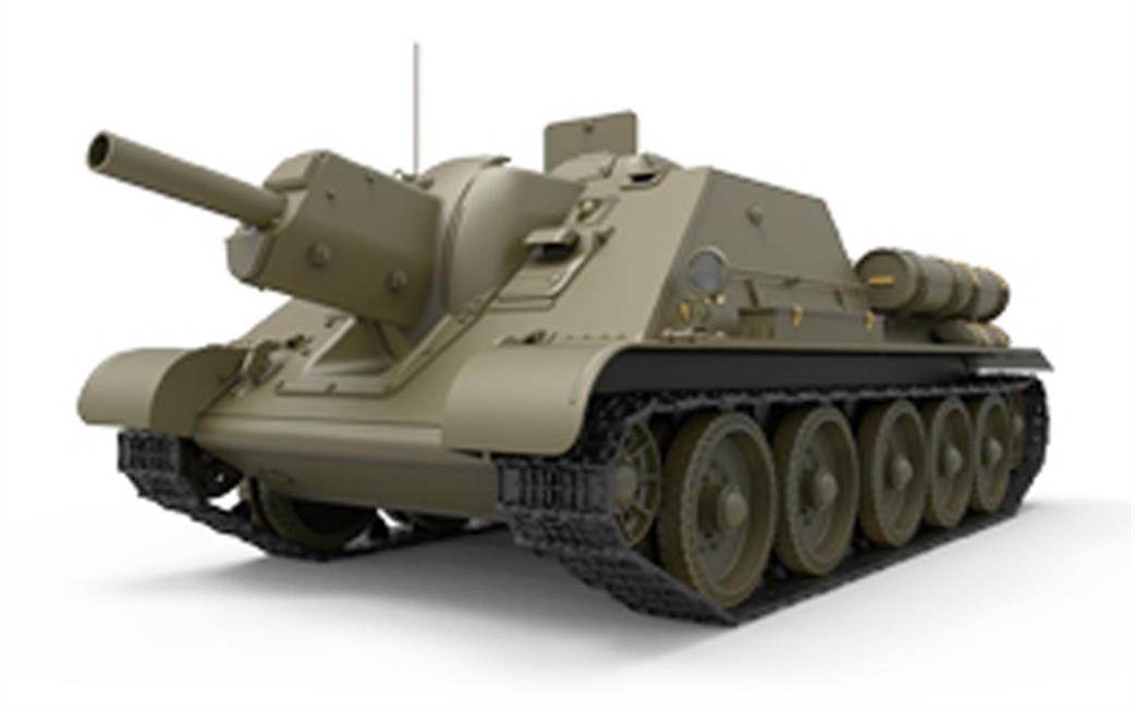 MiniArt 35197 Russian SU-122 Mid Production Tank Kit 1/35