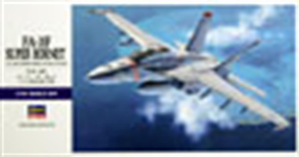 Hasegawa 1/72 00548 F/A-18F Super Hornet Modern American Fighter