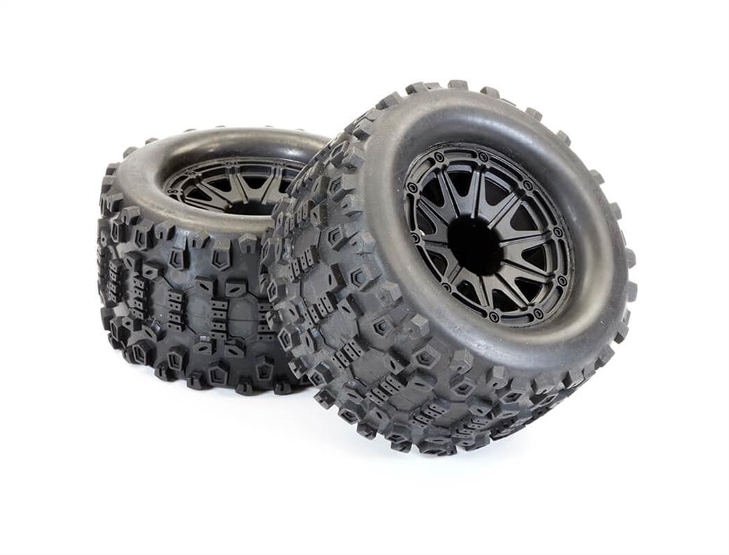 FTX  FTX10232 One Pair Of Wheels And Tyres For FTX Ramraider