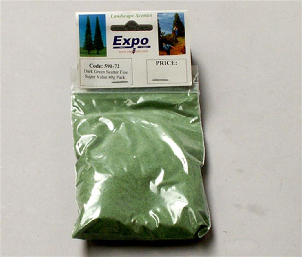 Expo  59172 Fine Dark Green Scatter 40G