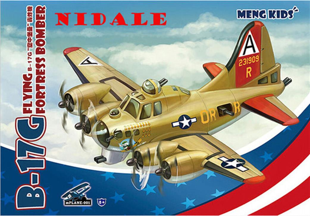 Meng  MNGMP-001 Meng Kids B-17G Flying Fortress