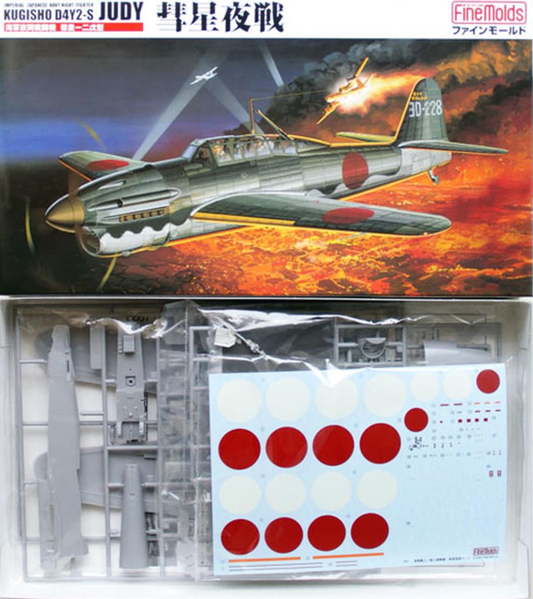 Fine Molds 1/48 FB5 Yokosuka D4Y2-S Judy Japanese WW2 Fighter Plastic Kit