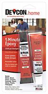 Devcon 5 minute epoxy is a rapid-curing, general-purpose adhesive/encapsulant which easily dispenses and mixes in seconds, dries in 15 minutes with full strength in 1 hour. Supplied in easy to mix twin tubes, just squeeze out the required amount in the mixing tray provided, and reseal theÂ tubes with theÂ colur coded capÂ toÂ avoid cross contamination.