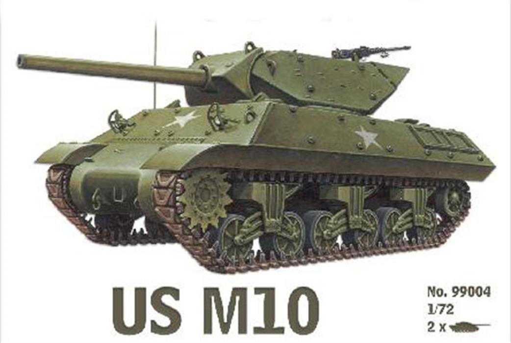 Armourfast 1/72 99004 U.S. M10 Tank Destroyer Twin Pack