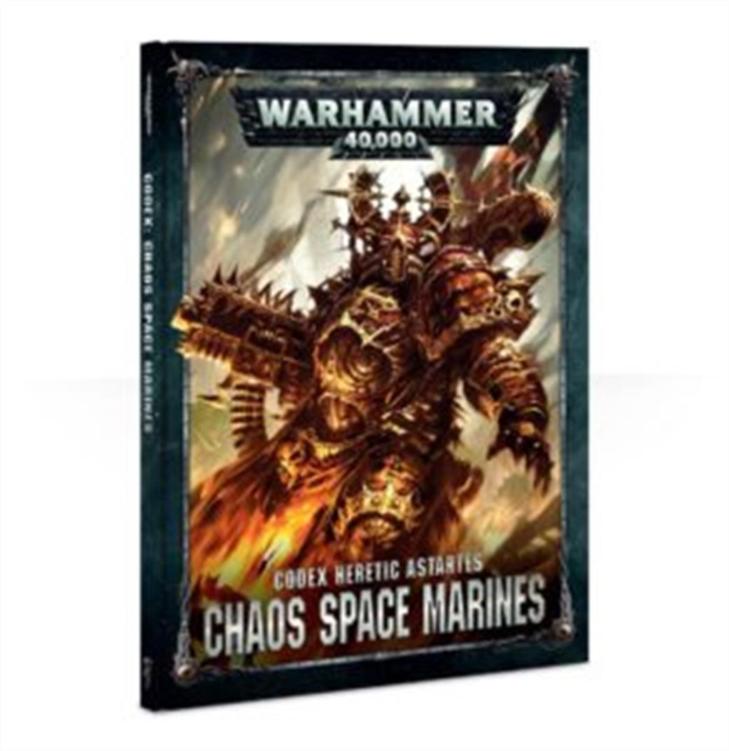 Games Workshop 60030102015 Chaos Space Marines Hardback 40K Codex (Old)