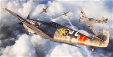 Weekend edition kit of German WWII fighter Bf 109G-6/AS in 1/48 scale.