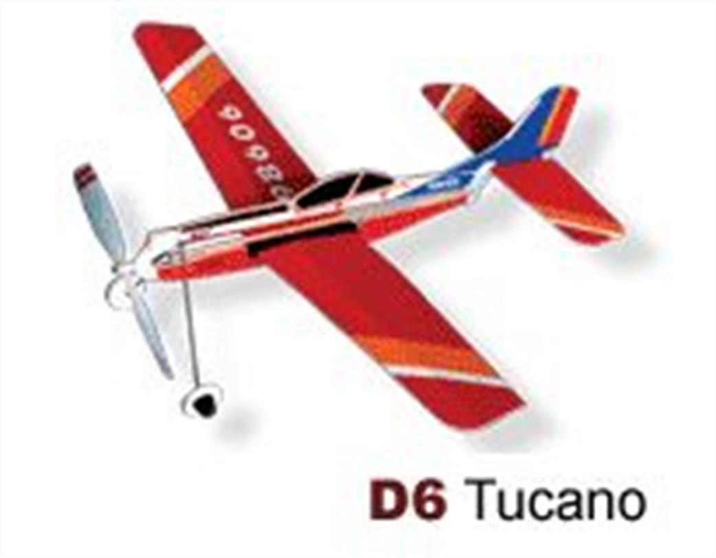 Lyonaeec  98606 D6 S312 Tucano Rubbered Powered Aircraft