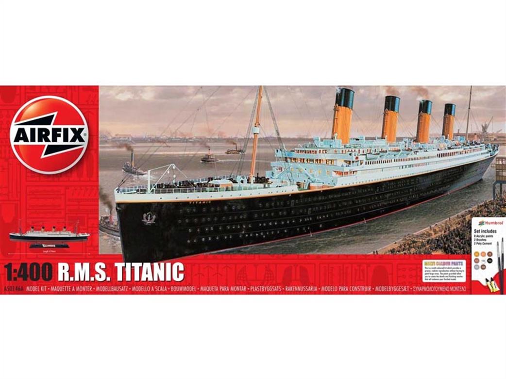 Airfix 1/400 A50146A RMS Titanic Gift Set