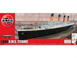 Airfix A50146A 1/400th RMS Titanic Gift SetNumber of Parts 381   Length 670mm