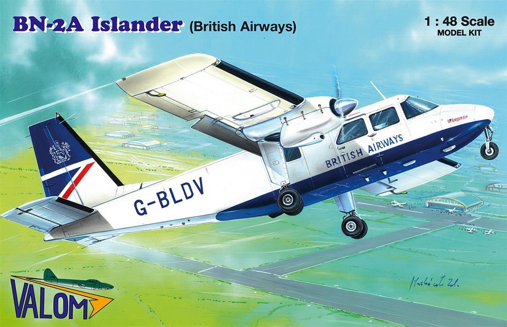 Valom 1/48 48010 BN-2A Islander British Airways Kit