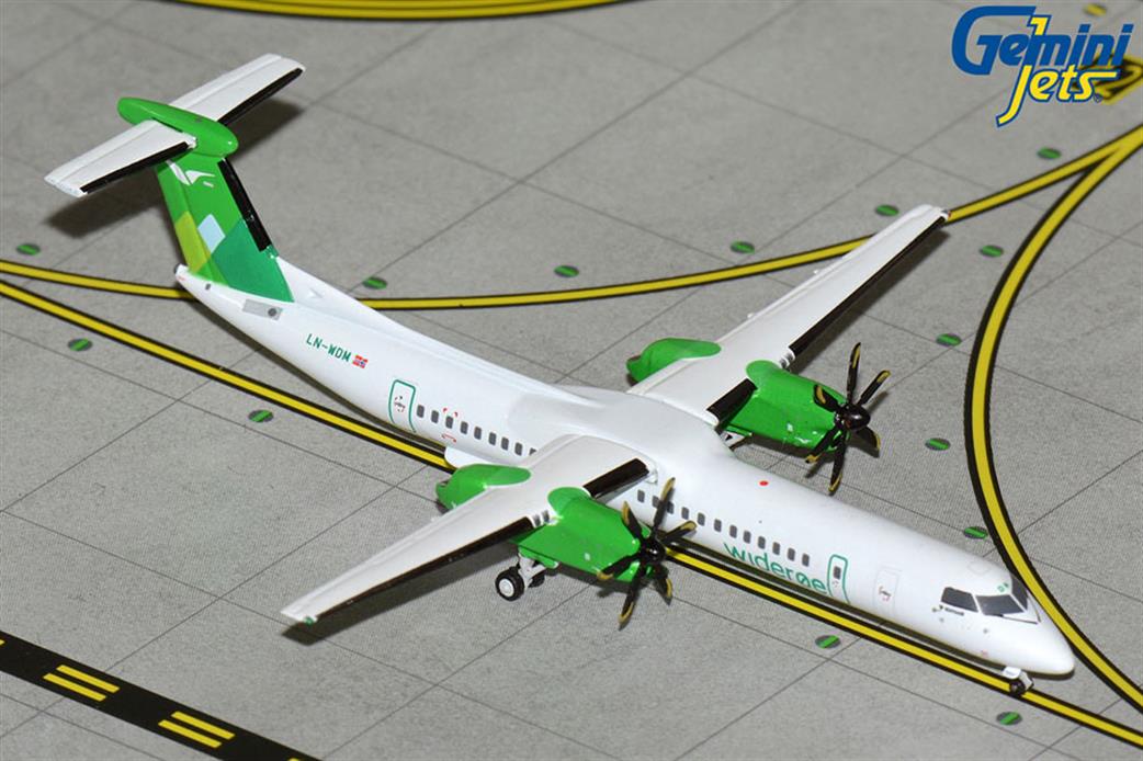 Gemini Jets 1/400 GJWIF2290 Widerøe Bombardier Dash 8-Q402 Aircraft Model