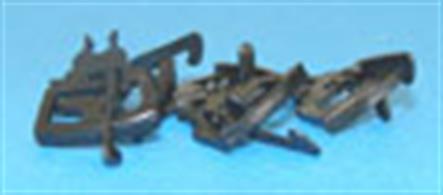 Dapol COUP4 00 Gauge Couplings - Approx 20Conversion clips for old Dapol Chassis and used in our OO Kits.