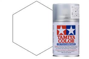 Tamiya PS1 White Polycarbonate Spray Paint 100ml PS-1