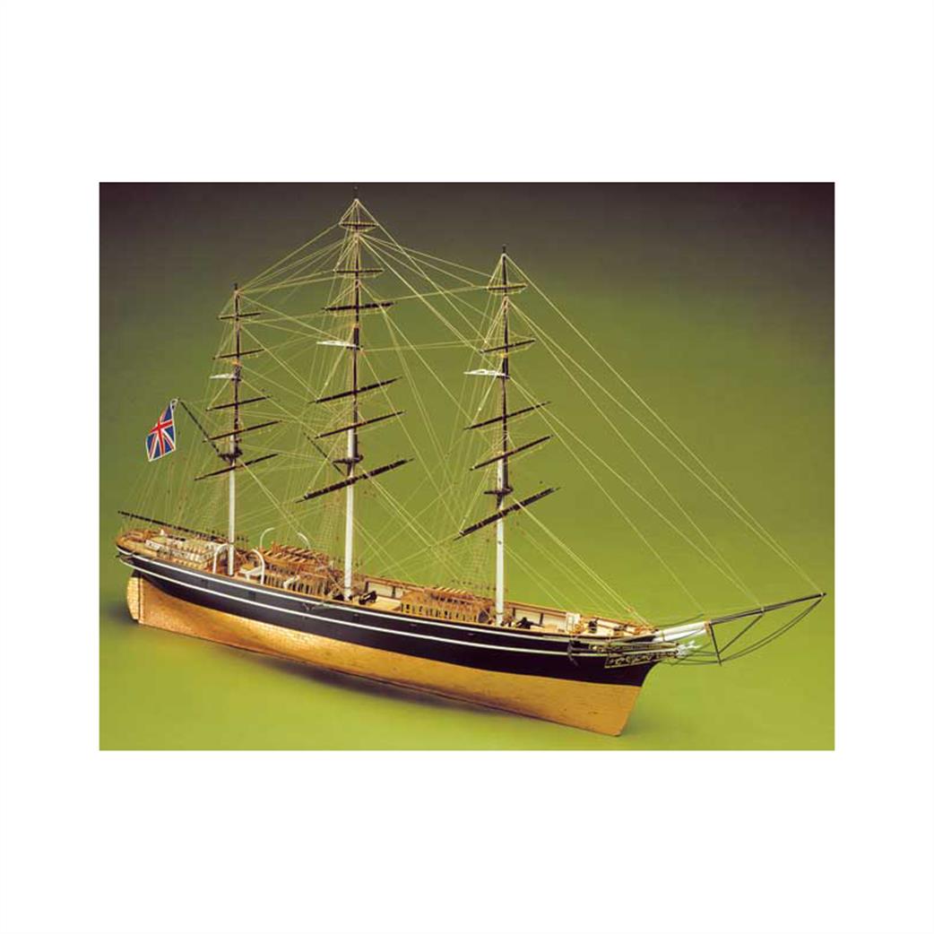 Mantua Sergal 789 Cutty Sark English Tea Clipper Wooden Ship Kit 1/78