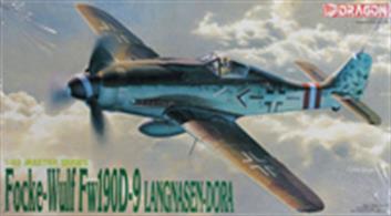 Dragon (Plastics) 1/48 FW190D-9 Langnasen Aircraft Kit 5503Glue and paints are required
