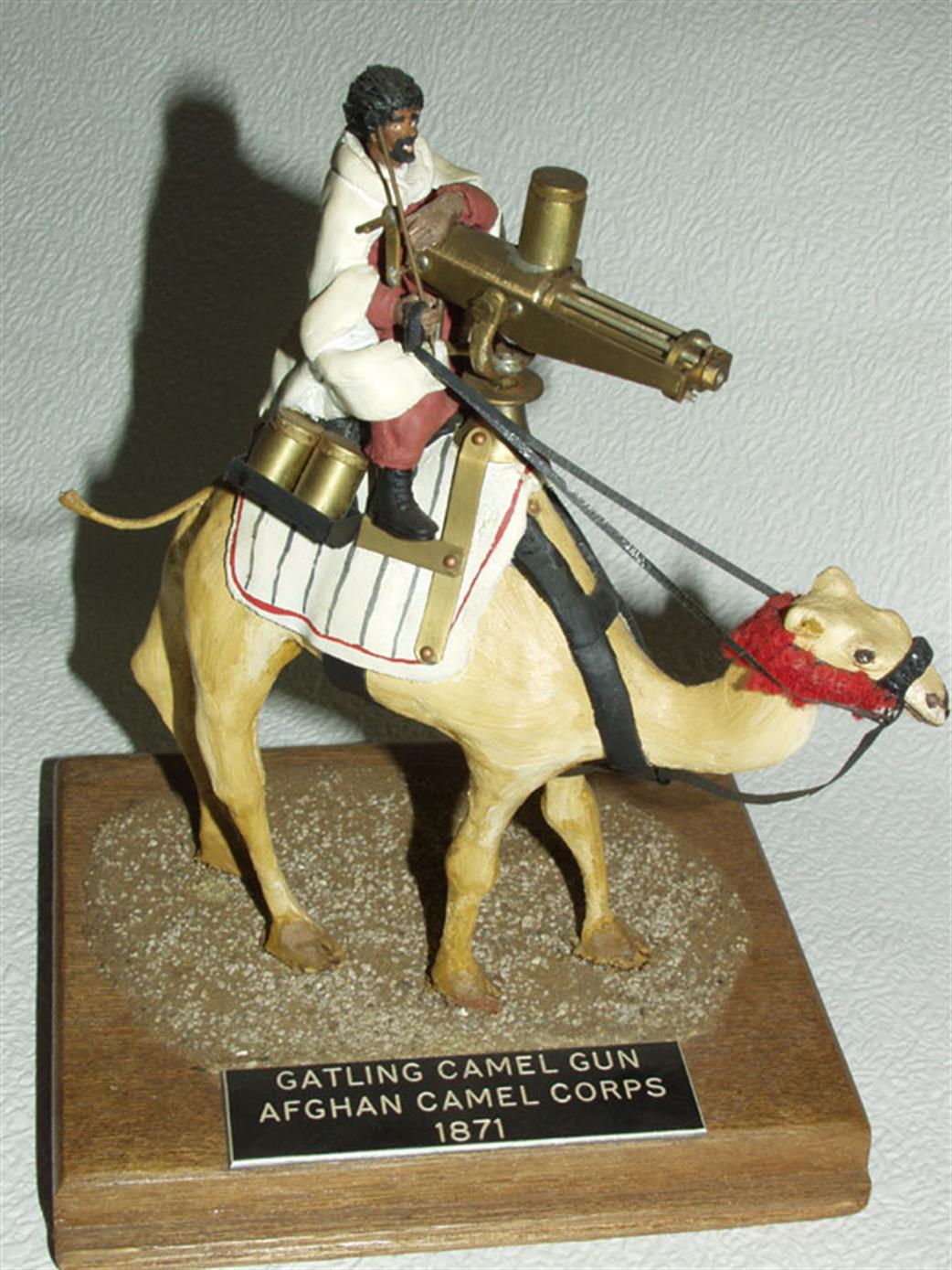 Handbuilt  HB/007 Gatling Camel Gun Afghan Camel Corps 1871