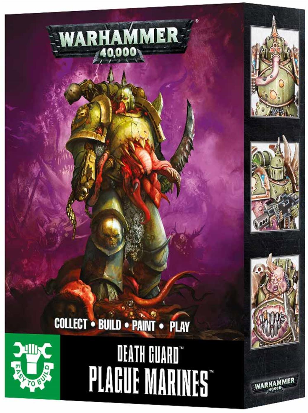 Games Workshop 28mm 43-30 Easy to Build Death Guard Plague Marines