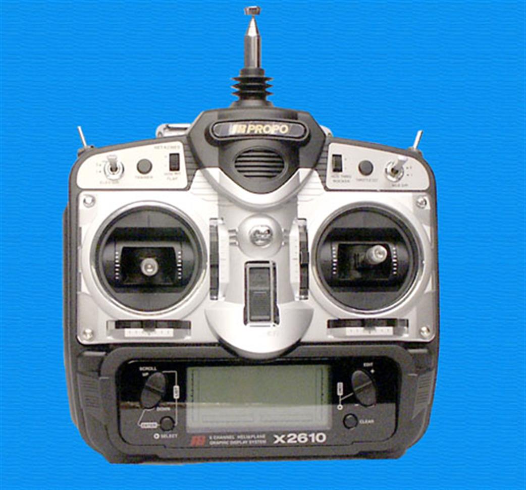 JR Macgregor  JRC2610 XP-2610 6 Channel Computer Radio With 4 NES591 Servos 35Mhz