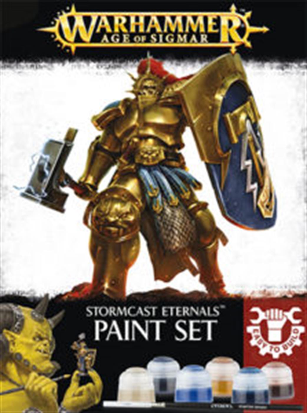 Games Workshop 60-10O Stormcast Eternals Paint Set