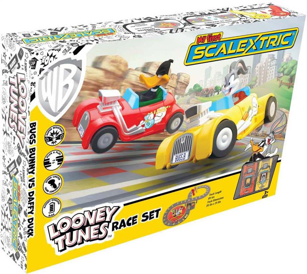 Scalextric 1/64 G1140 Micro Scalextric Looney Tunes Set