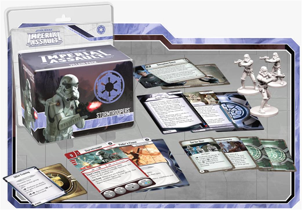 Fantasy Flight Games  SWI14 Stormtroopers Villain Pack for Star Wars Imperial Assault