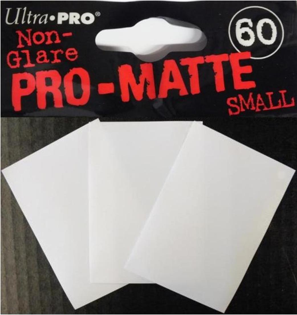 Ultra Pro  84022 60 Small Pro-Matte White Deck Protectors