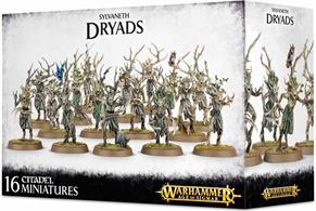 This multi-part plastic kit contains everything needed to make 16 Dryads, including 16 Citadel 32mm Round bases.